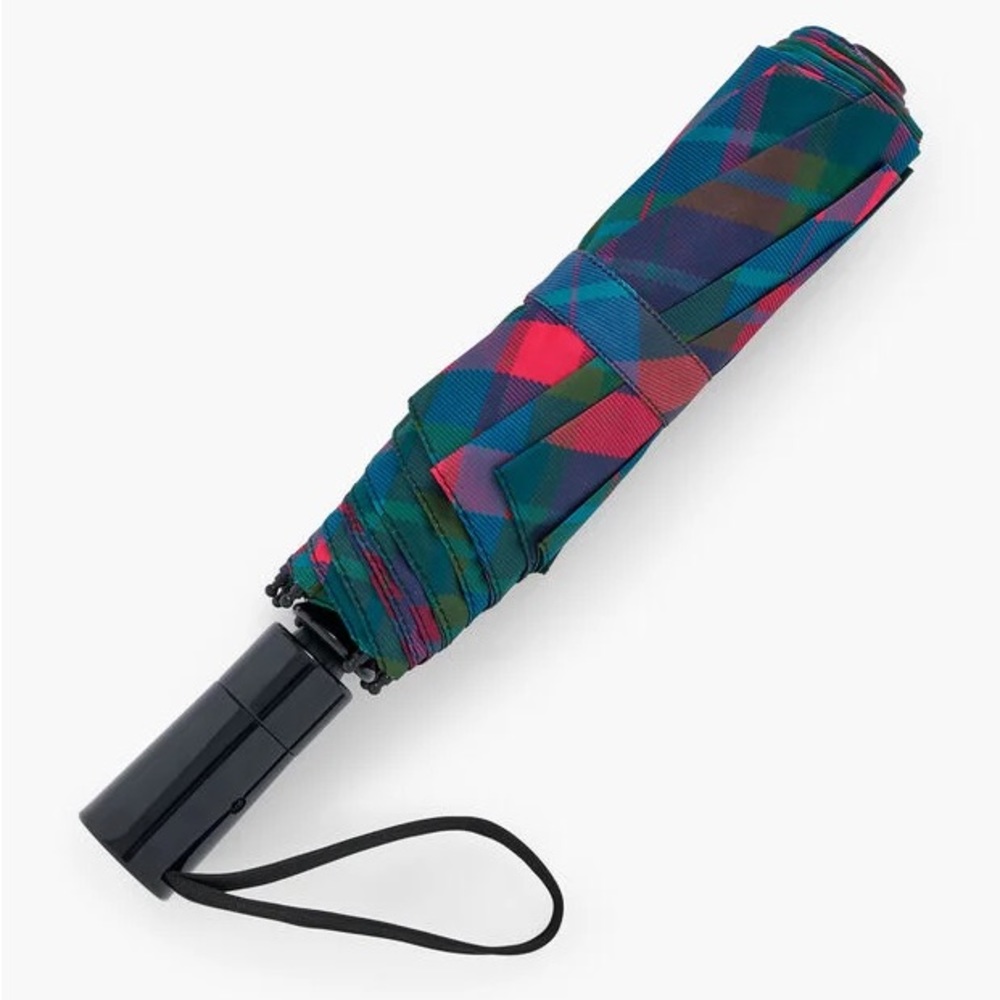 TALBOTS Lovely Plaid Umbrella